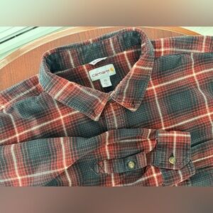 Carhartt midweight flannel shirt